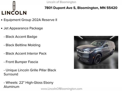 2025 Lincoln Navigator Reserve