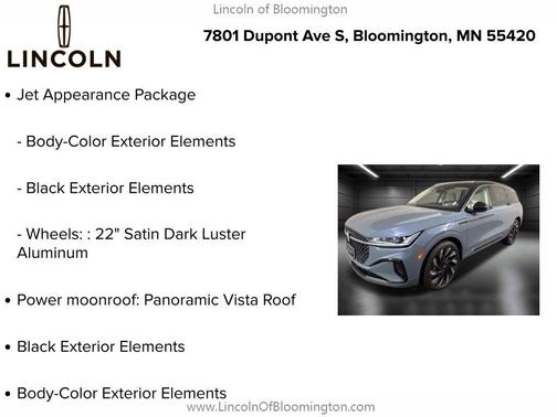 2026 Lincoln Nautilus Black Label