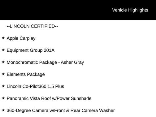 2022 Lincoln Corsair Reserve