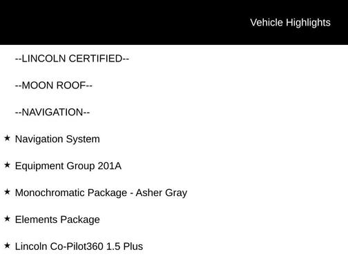 2022 Lincoln Corsair Reserve