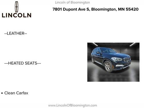 2021 BMW X3 xDrive30i
