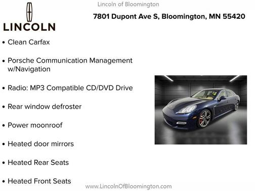 2013 Porsche Panamera Turbo