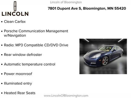 2013 Porsche Panamera Turbo