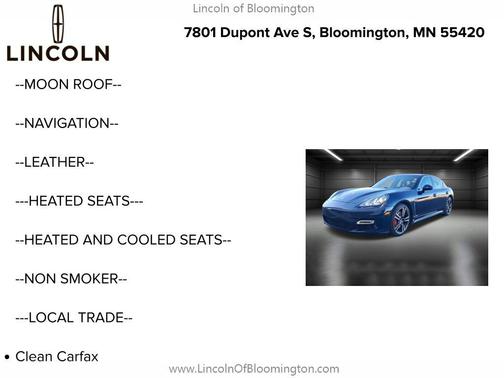 2013 Porsche Panamera Turbo