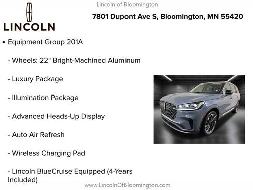 2026 Lincoln Aviator Reserve AWD