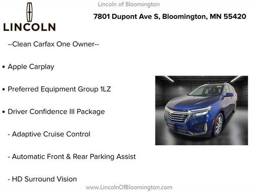 2022 Chevrolet Equinox Premier w/1LZ