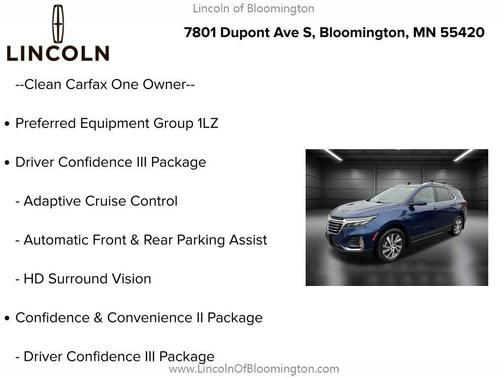 2022 Chevrolet Equinox Premier w/1LZ
