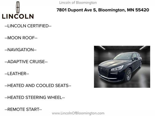 2023 Lincoln Corsair Reserve