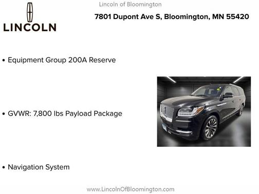2020 Lincoln Navigator Reserve