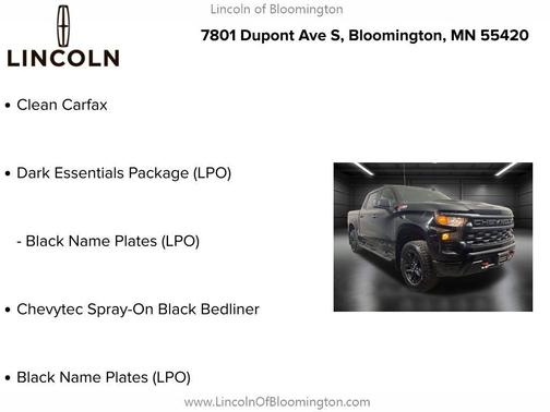 2024 Chevrolet Silverado 1500 Custom Trail Boss