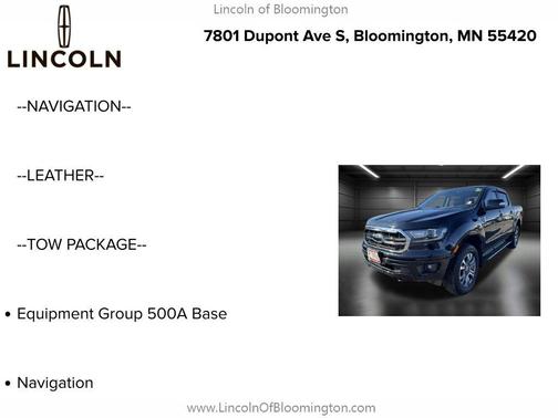 2019 Ford Ranger LARIAT