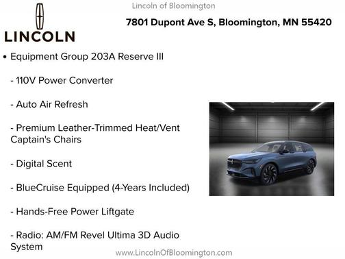 2026 Lincoln Nautilus Reserve