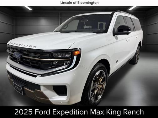 STAR WHITE MET TRI-COAT 2025 Ford Expedition Max King Ranch