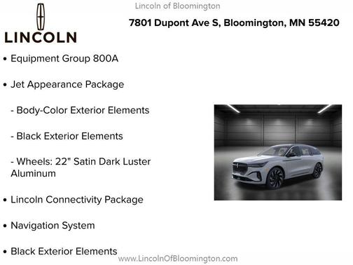 2026 Lincoln Nautilus Black Label