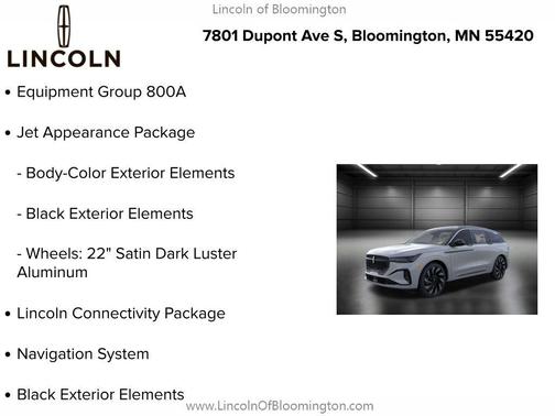 2026 Lincoln Nautilus Black Label