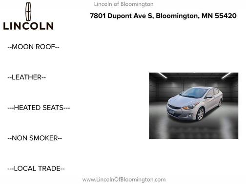 2013 Hyundai ELANTRA Limited