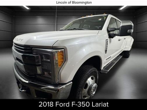 WHITE PLATINUM MET TRI-COAT 2018 Ford F-350 Lariat