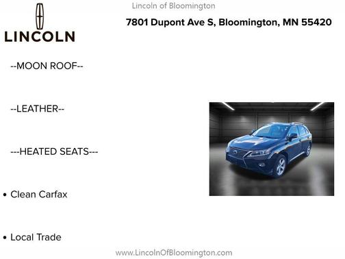 2013 Lexus RX 350 Base