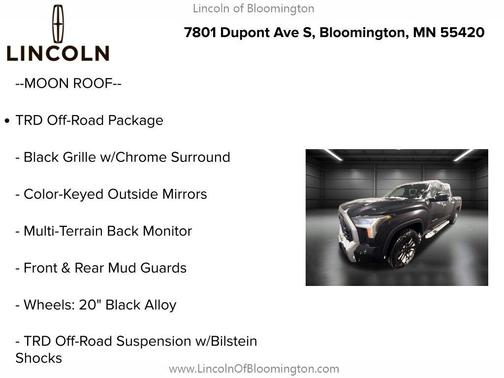 2022 Toyota Tundra Limited