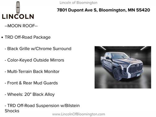 2022 Toyota Tundra Limited