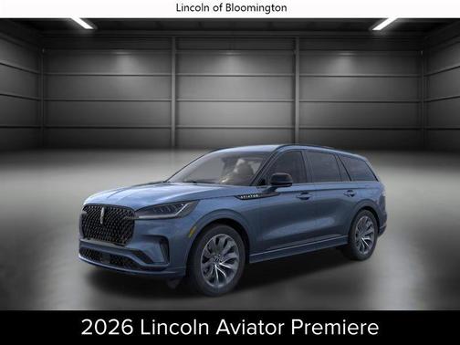 Whisper Blue Metallic Clearcoat 2026 Lincoln Aviator Premiere