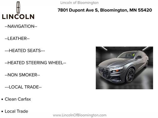 2020 Audi SQ8 4.0T Prestige