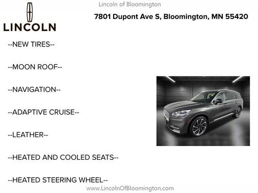 2020 Lincoln Aviator Reserve AWD