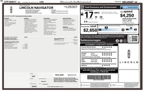 2016 Lincoln Navigator Select