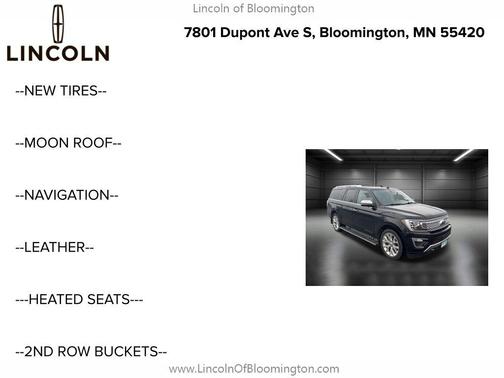 2019 Ford Expedition Max Platinum