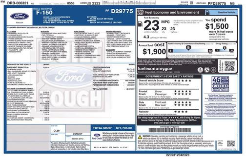 2023 Ford F-150 Platinum