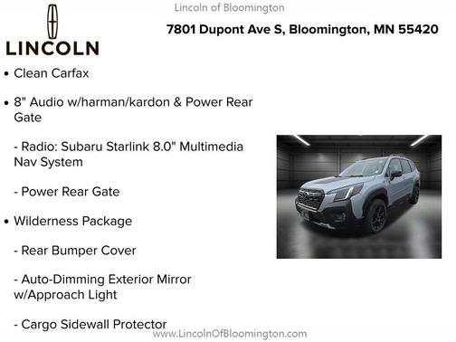2023 Subaru Forester Wilderness