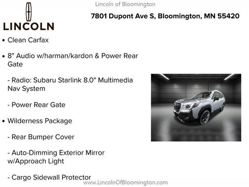2023 Subaru Forester Wilderness