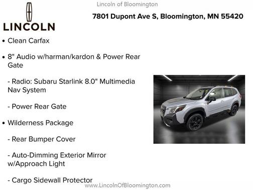 2023 Subaru Forester Wilderness