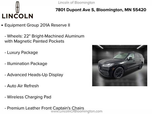 2026 Lincoln Aviator Reserve AWD