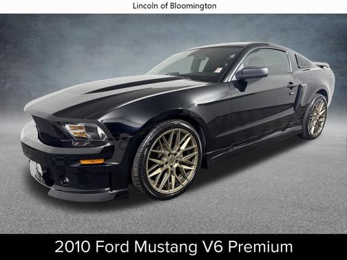 Black 2010 Ford Mustang Premium