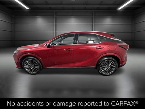 Matador Red Mica 2024 Lexus RX 450h+ Base