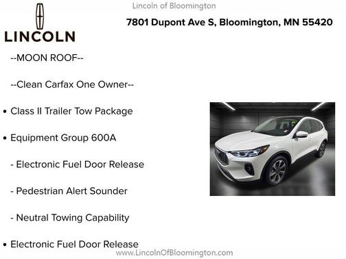 2025 Ford Escape Platinum