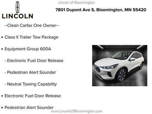 2025 Ford Escape Platinum