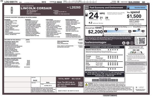 2025 Lincoln Corsair Reserve