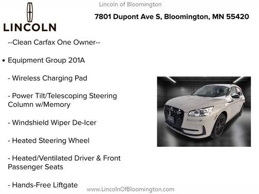 2023 Lincoln Corsair Reserve