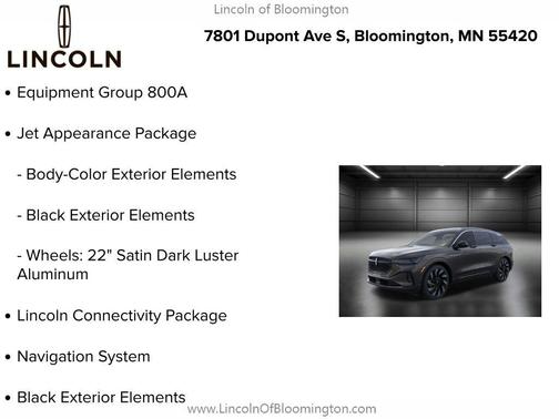 2026 Lincoln Nautilus Black Label