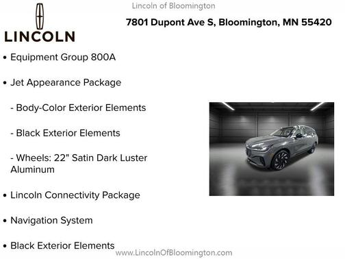 2026 Lincoln Nautilus Black Label