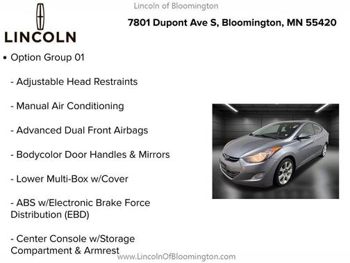 2013 Hyundai ELANTRA Limited