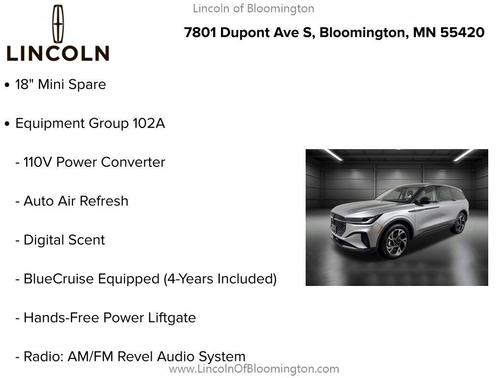 SILVER RADIANCE MET CC 2026 Lincoln Nautilus Premiere