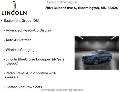 2025 Lincoln Aviator Premiere