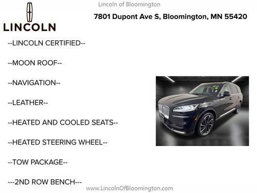 2023 Lincoln Aviator Reserve AWD