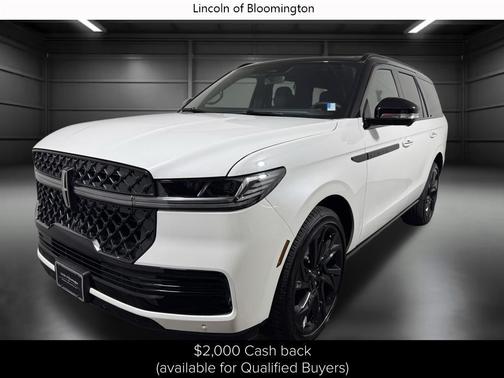 PRISTINE WHITE METALLIC 3C 2026 Lincoln Navigator Black Label