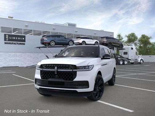 White 2026 Lincoln Navigator Black Label