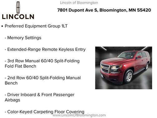 2016 Chevrolet Tahoe LT