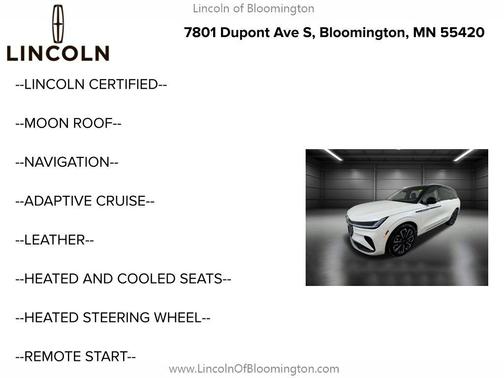 2024 Lincoln Nautilus Reserve